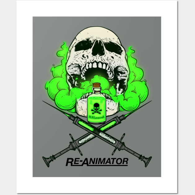 Re-Animator tribute Wall Art by RavenWake